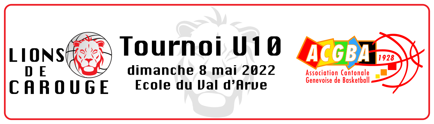Tournoi U10, Carouge le 08 Mai 2022 à l’école du Val d’Arve