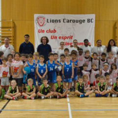 Une belle matinée pour des futurs talents du basketball genevois.